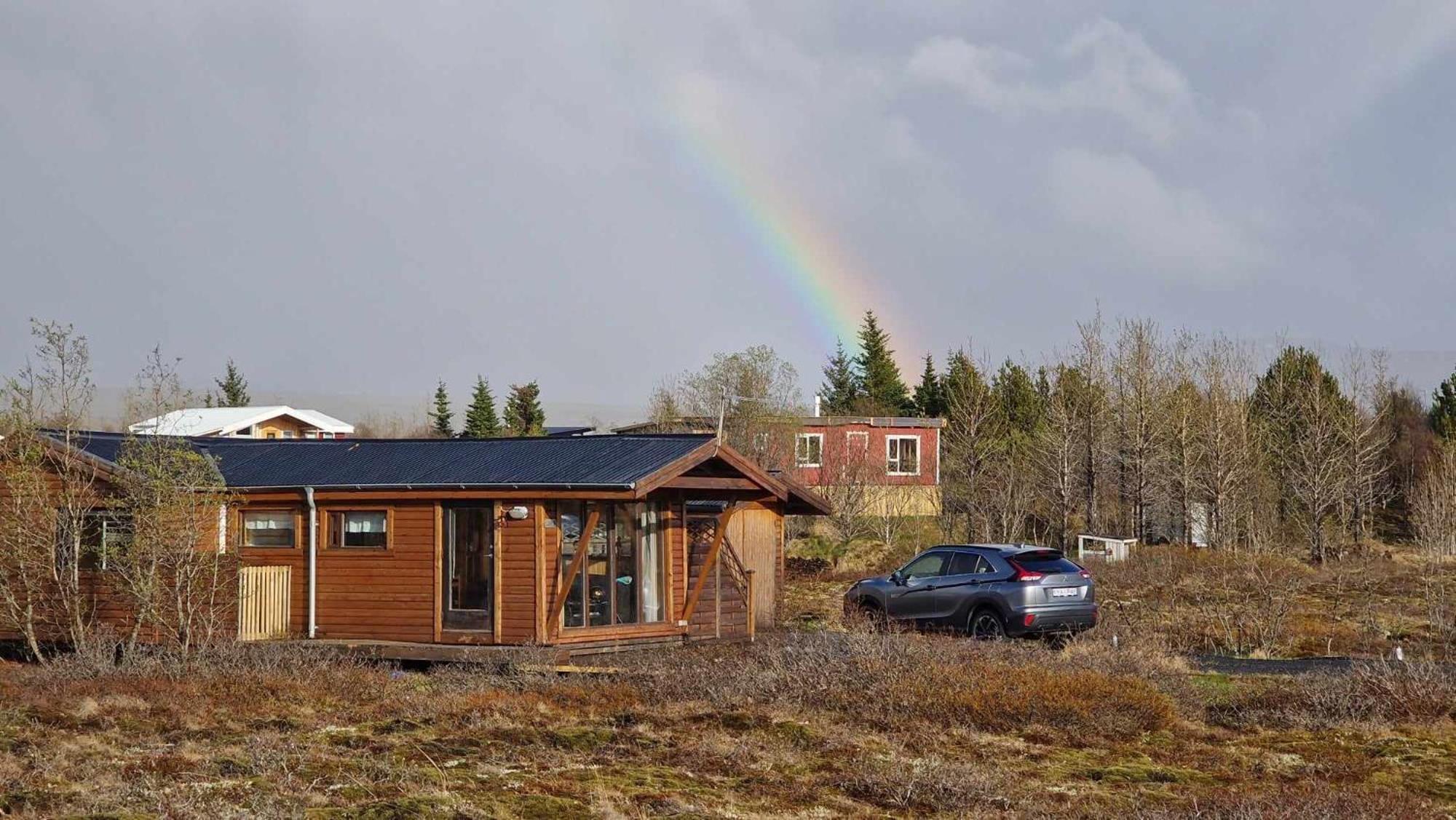 平格维尔湖小屋度假屋 Veithilundur 外观 照片